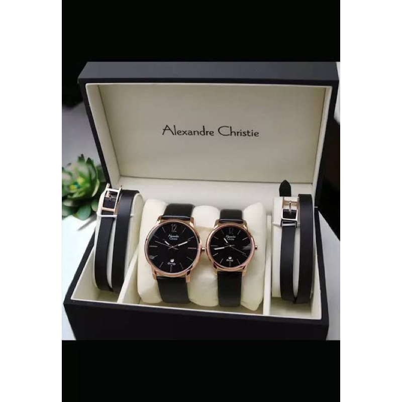 JAM TANGAN COUPLE ALEXANDRE CHRISTIE PRIA WANITA 2024