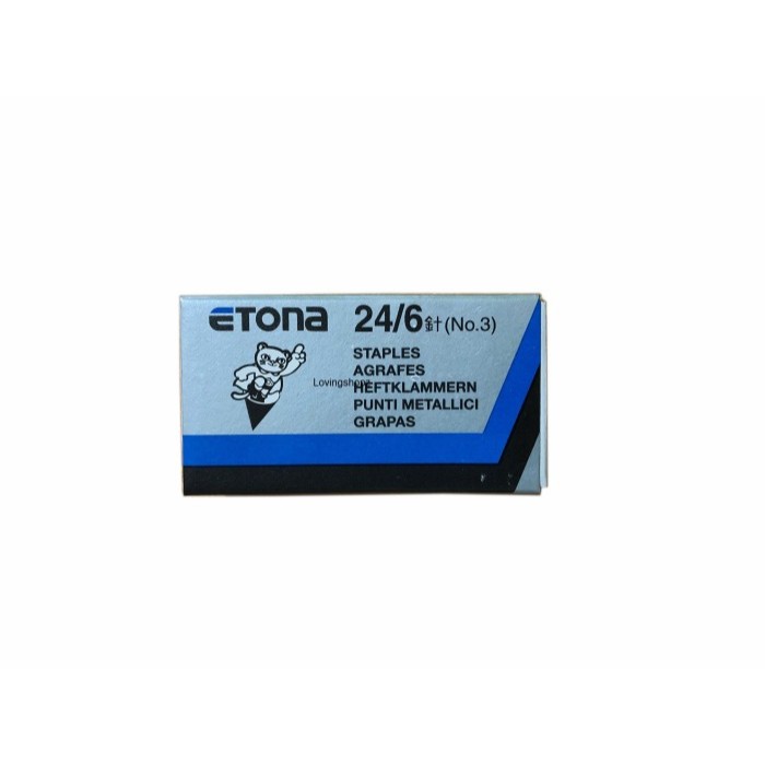 

Isi Stapler Etona No 3= 24/6