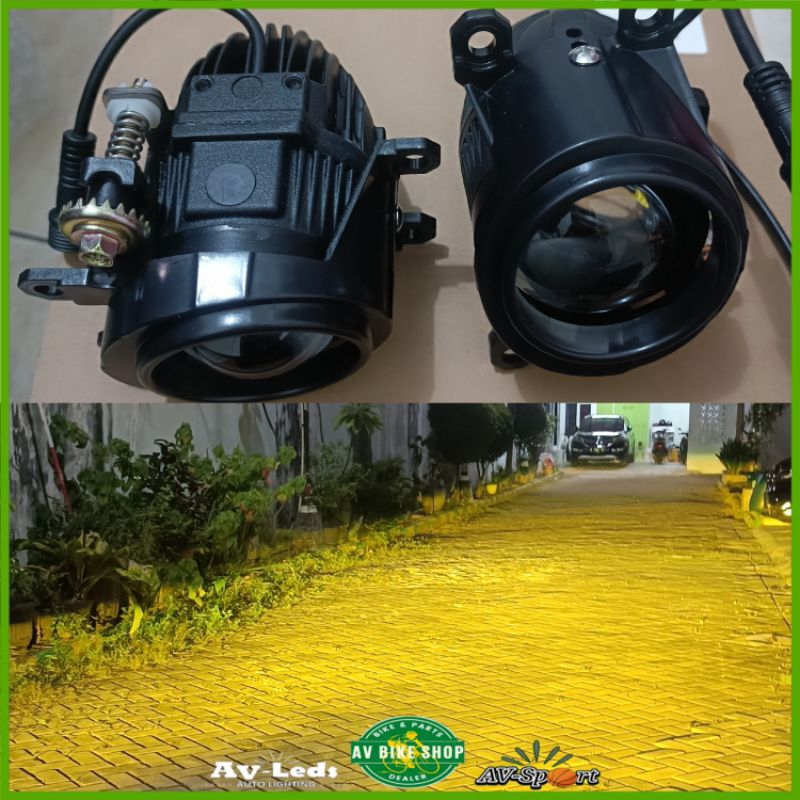 AVS Biled Foglamp Projector 2 inch PNP Zenix Venturer Fortuner