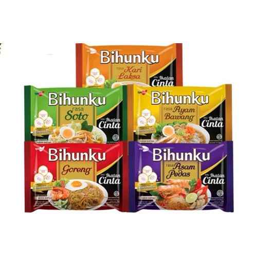 

Bihunku Bihun Instant Kuah & Goreng 55 Gram All Varian Rasa - 1 Pc