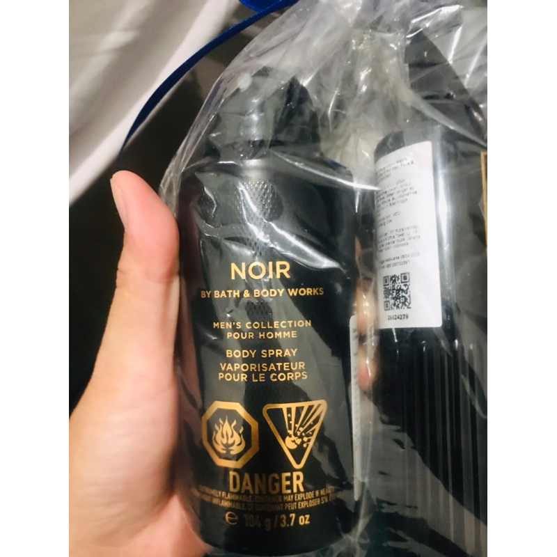 NOIR BY BATH AND BODY WORKS PAKET KOMPLIT NOIR