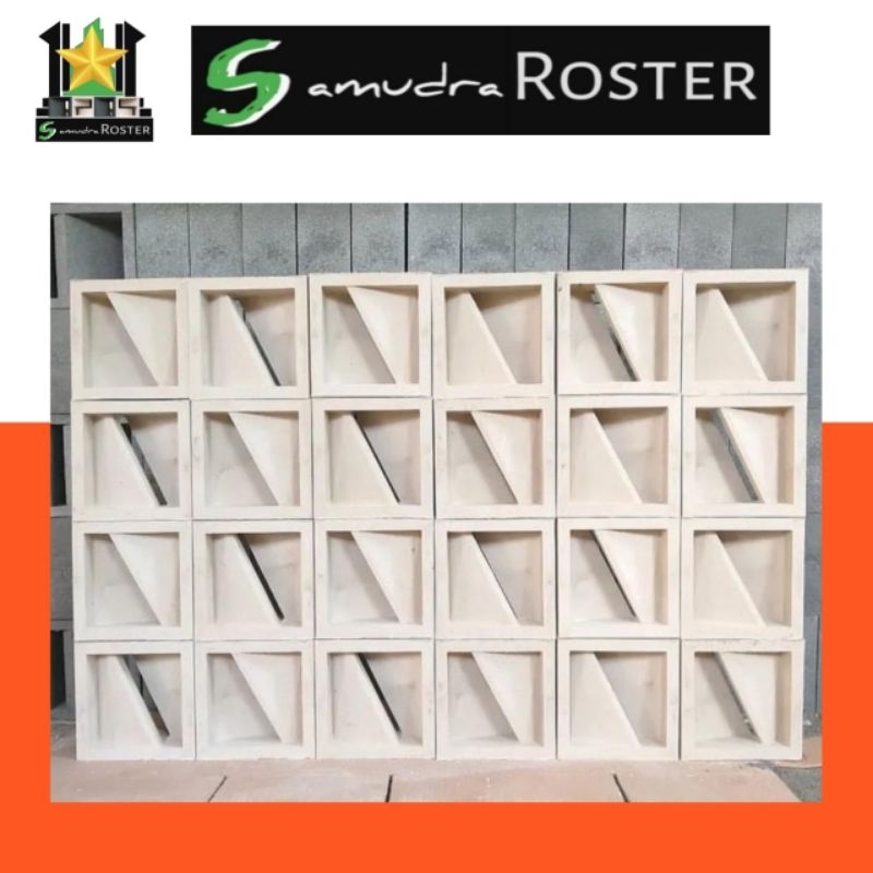 Roster / Roster beton / Roster minimalis / Roster anti tampias / Roster mnc / Roster 2 sisi / Roster
