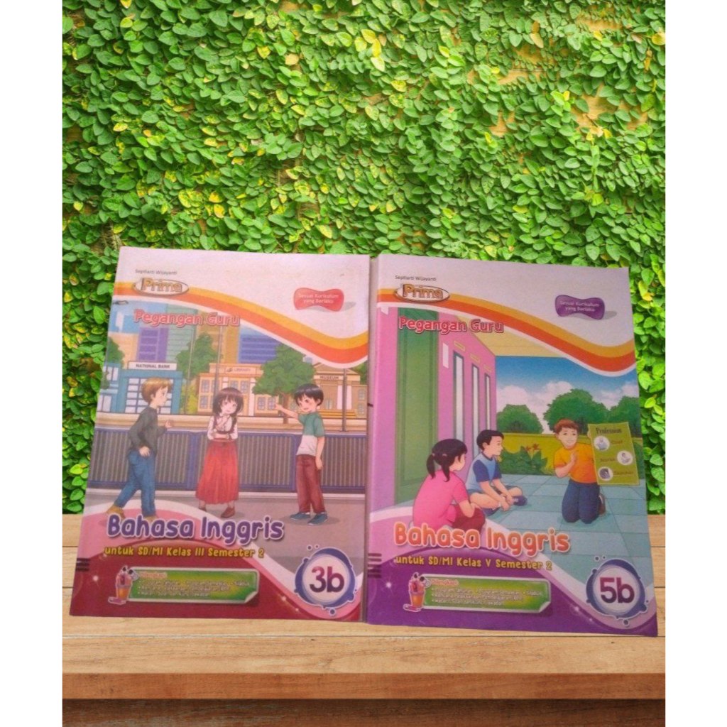 LKS PRIMA PEGANGAN GURU KELAS 3 DAN 5 BAHASA INGGRIS SEMESTER 2 SD/MI