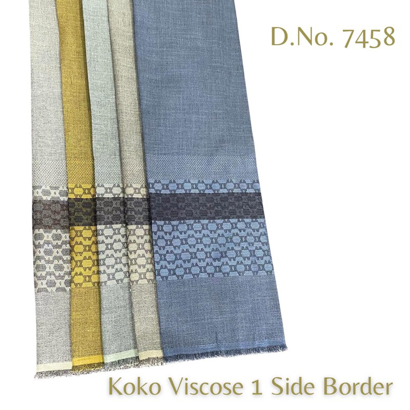 MADINAH BORDIR | BAHAN KAIN MADINAH BORDIR | BAHAN BAJU KOKO VISCOSE BORDIR