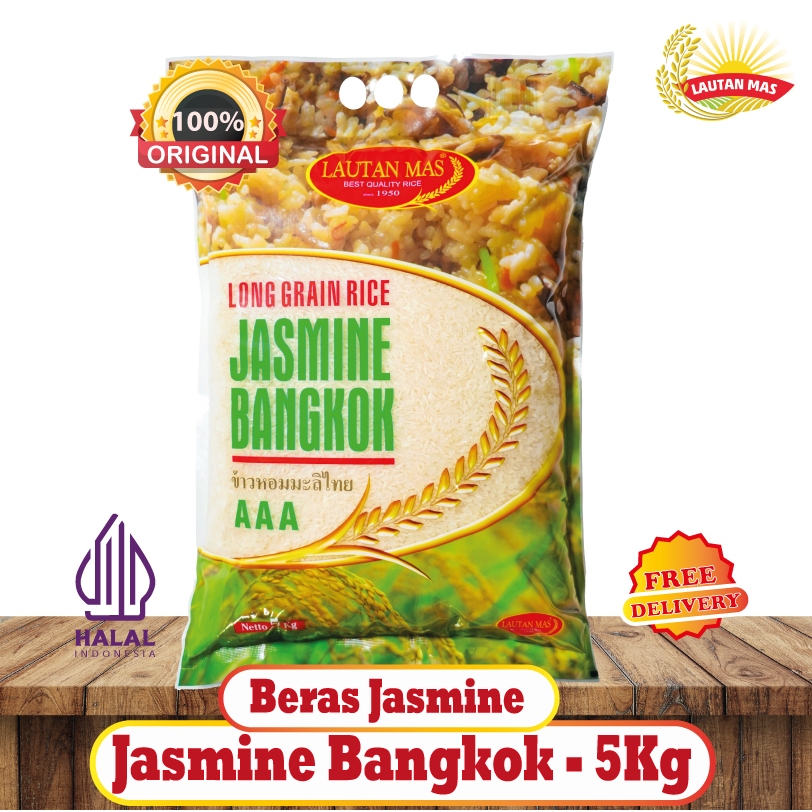 

Jasmine Bangkok Beras Thai 5KG - BALI