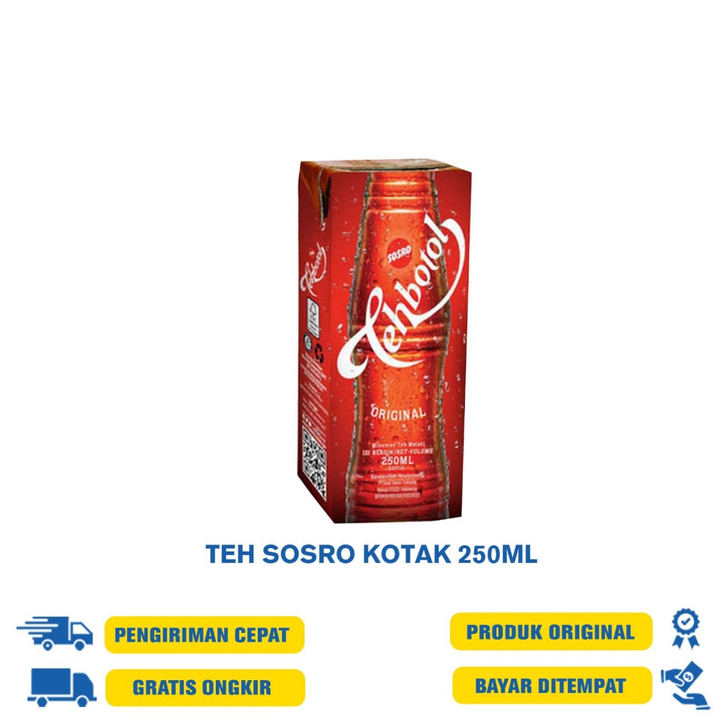 

TEH SOSRO KOTAK/BOTOL 250ML/350ML