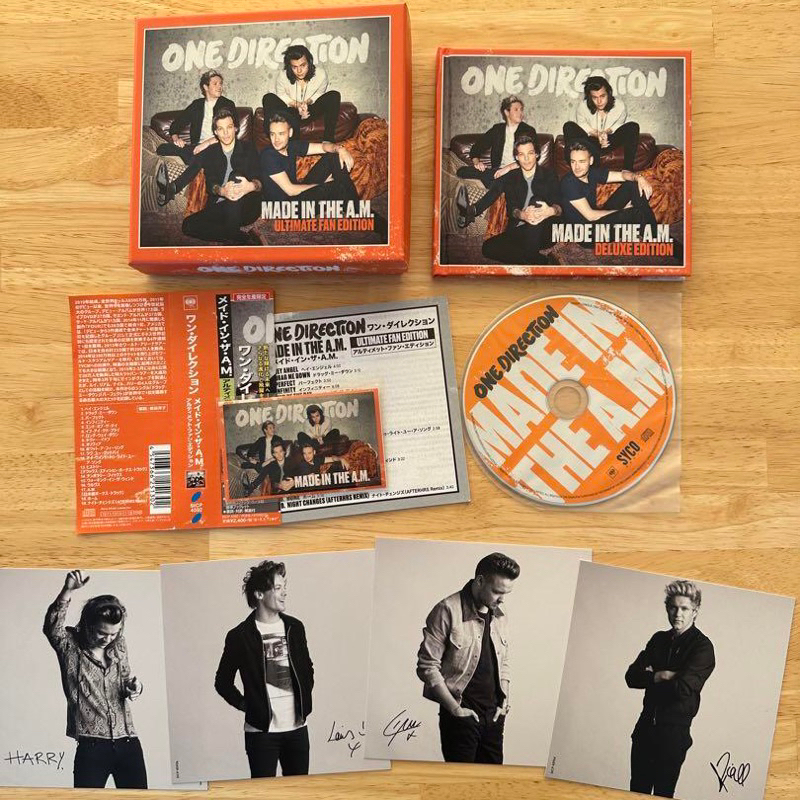 CD Album One Direction Made In The A.M. ‘MITAM’ Ultimate Fans Edition (Japanese Version)