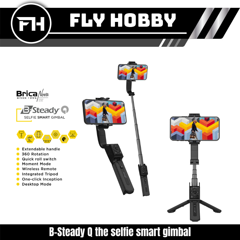 Brica B-Steady Q Selfie Smart Gimbal - Brica BSteady Q