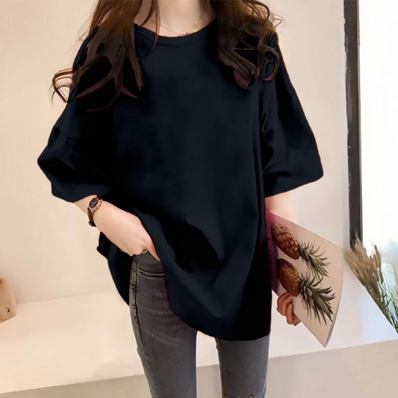 kaos oversize unisex terbaru/kaos os oblong ld110cm-ld140cm