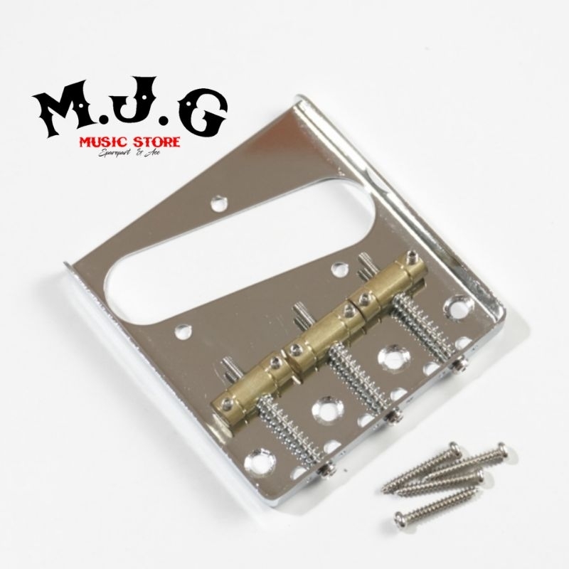 tremolo saddle sadel bridge gitar elektrik telecaster squier style