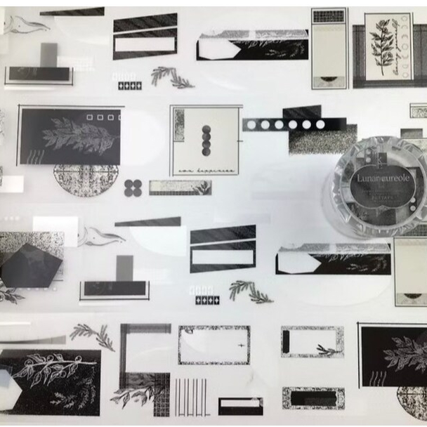 

JIUSHI Lunar Aureole PET Tape Sticker Sample