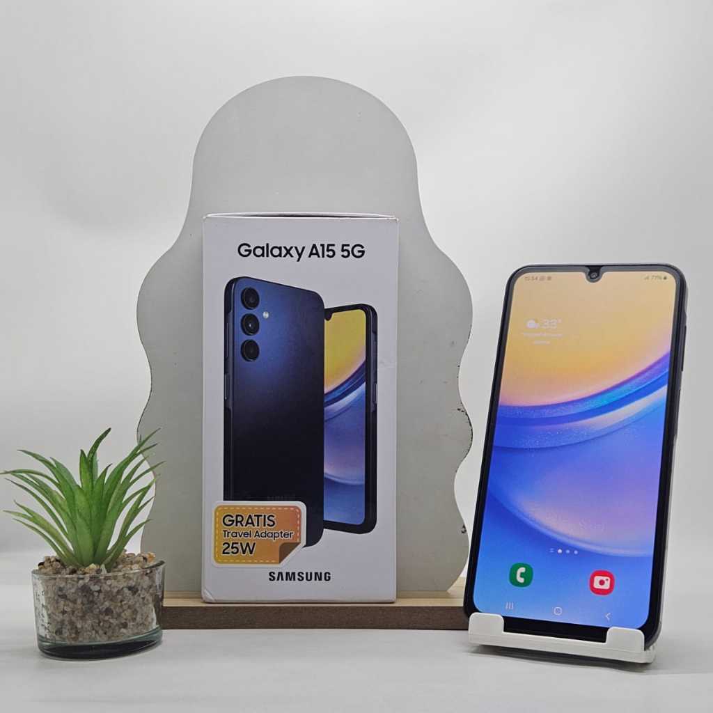 Samsung Galaxy A15 5G 8/256 GB Garansi Resmi Indonesia Second Fullset