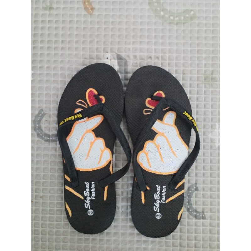 GROSIR SANDAL MOCCA HITAM// SANDAL JAPIT MOCCA HITAM SKYBOAT// SANDAL JAPIT