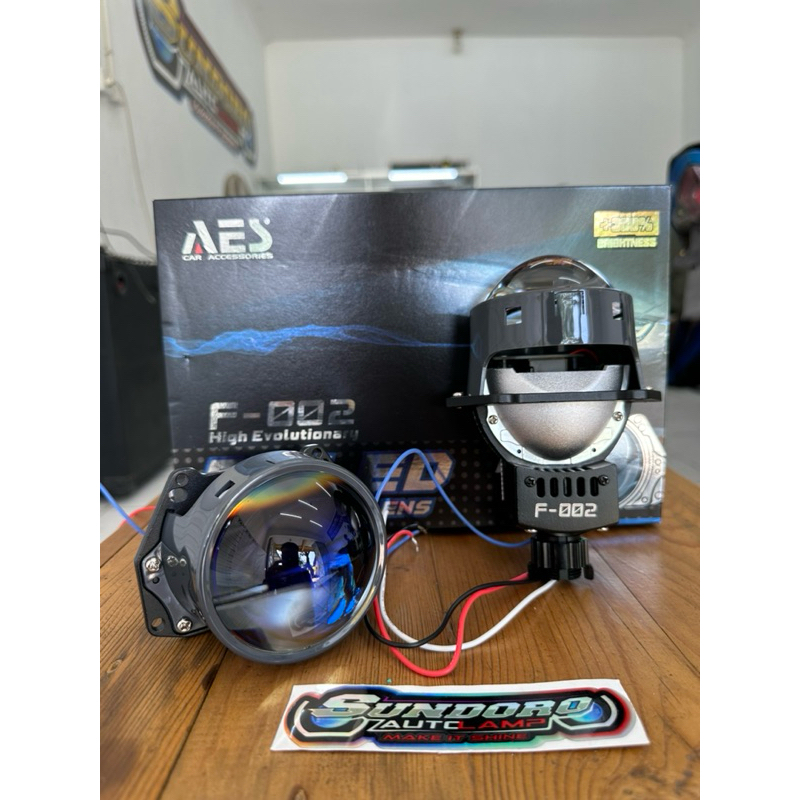 Lampu Biled Motor Mobil AES F002 3inch Garansi Resmi AES