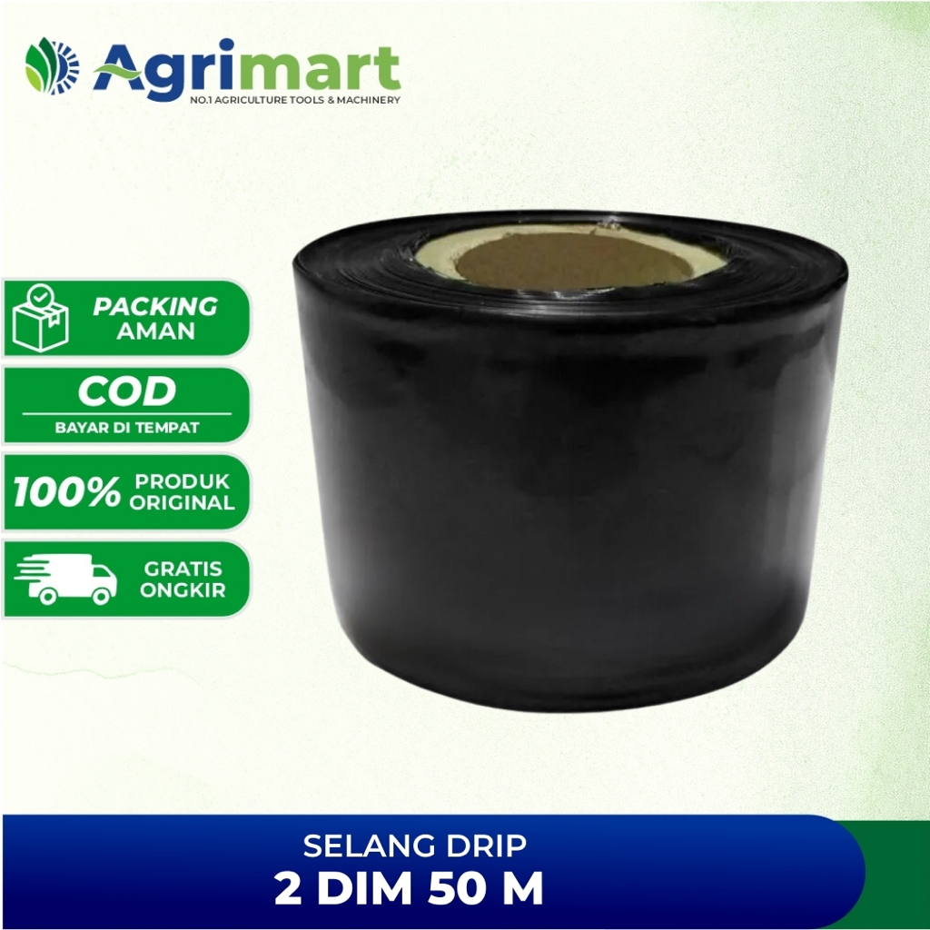 Selang Drip Irigasi 2 Dim x 50 Meter
