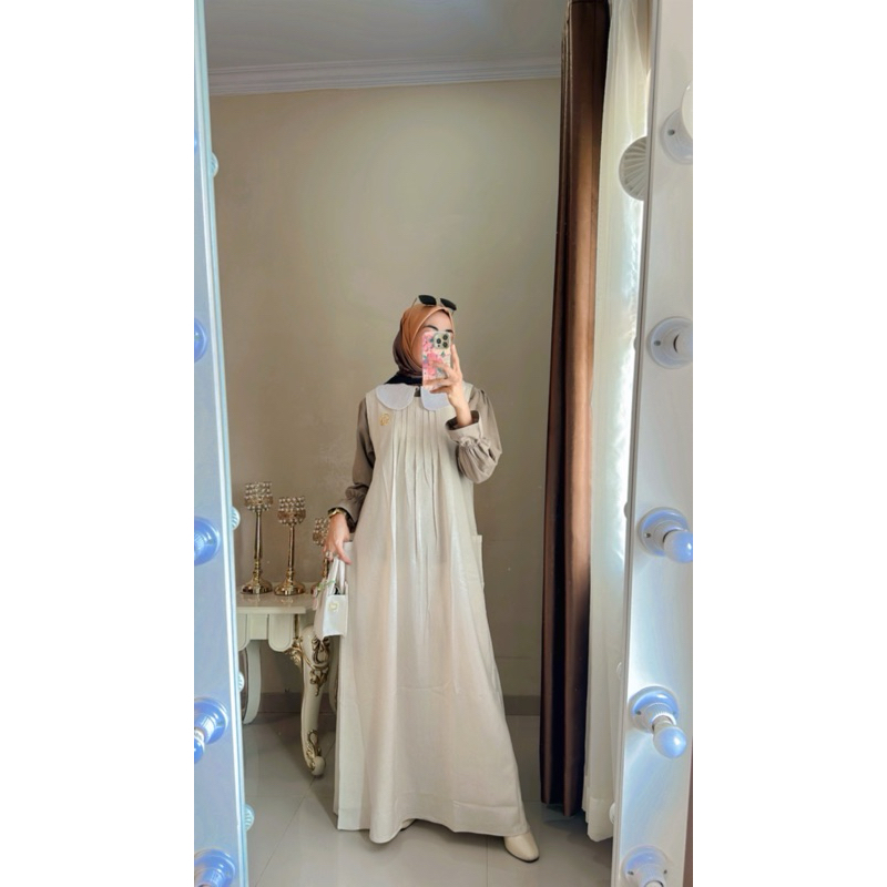 keyzaa erina gamis dress set