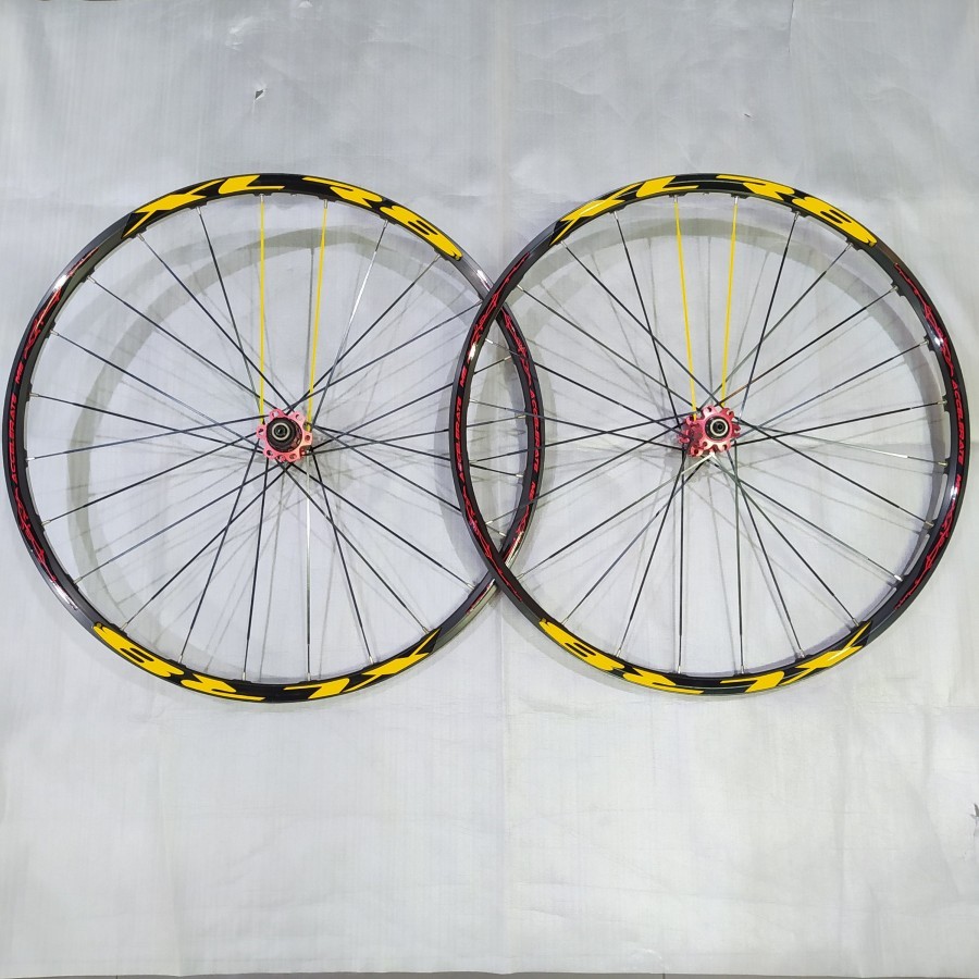 Wheelset Sepeda XLR8 26inch Disc Brake Original Wheelset not Strummer