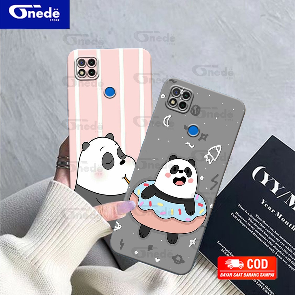 Onede Case for redmi 9c Casing Terbaru [ MOTIF CUTE 002 ] Cassing Silikon kesing Softcase Hardcase S