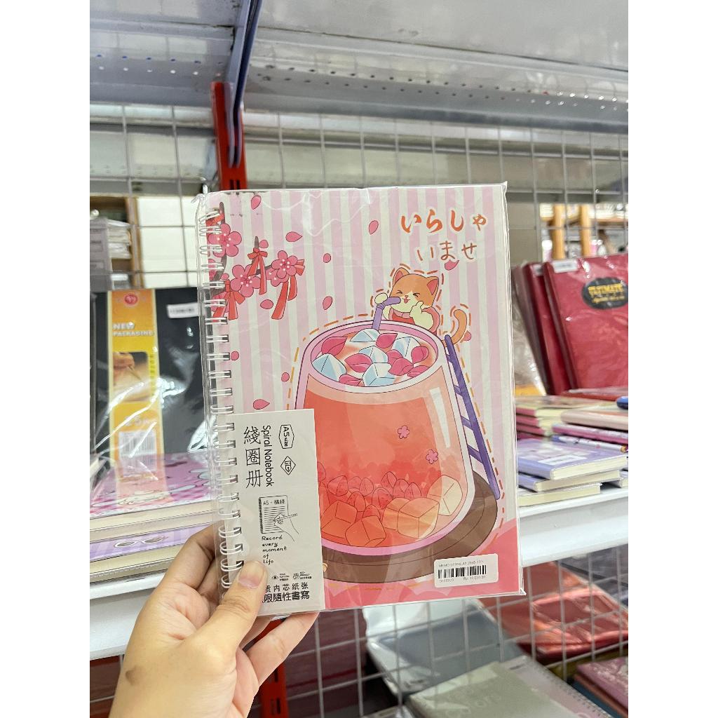 

MEMO SPIRAL/NOTEBOOK BUKU CATATAN KARAKTER LUCU A5 2565