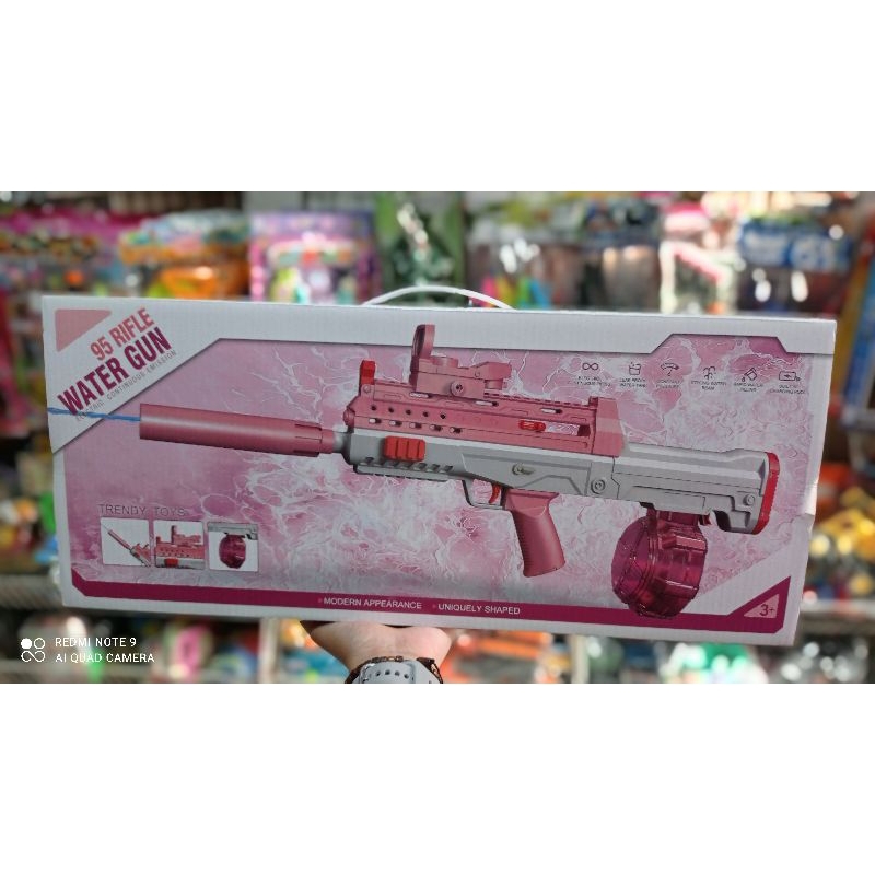 Mainan pistol air baterai automatic water gun