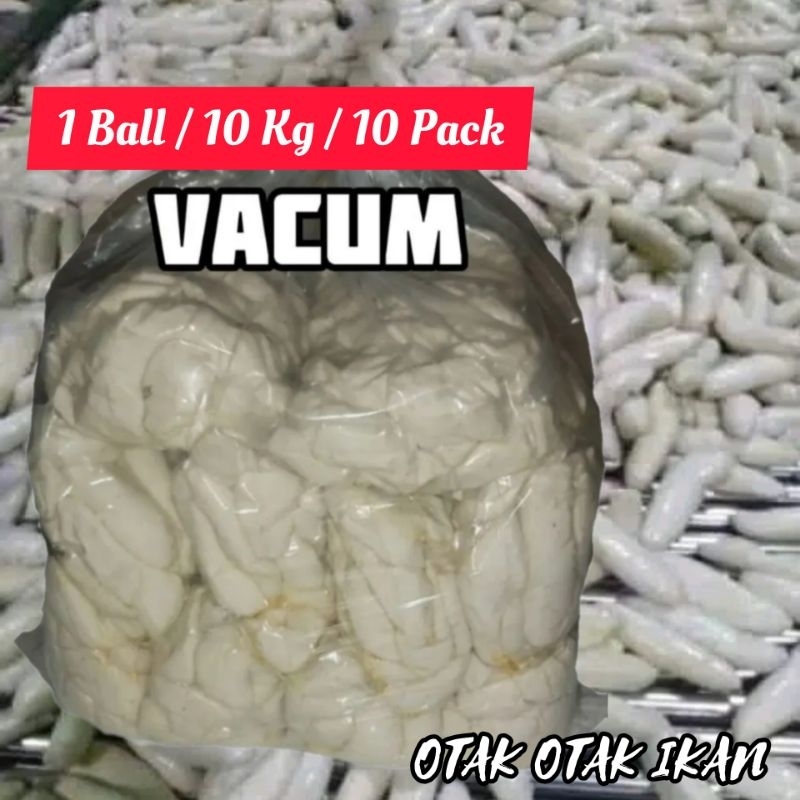 

Otak Otak Ikan Halal Kemasan Vacum 10kg Seball Grosir