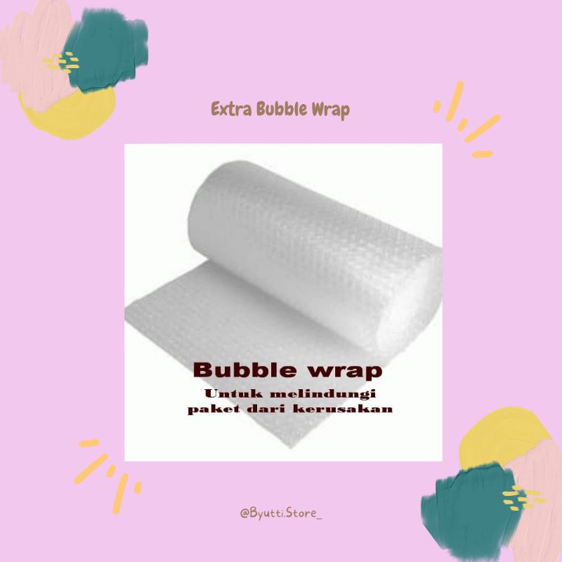 

✅Byutti ✅ Tambahan Packing Bubble Wrap Agar Paket Aman / TIDAK DIPERJUALBELIKAN