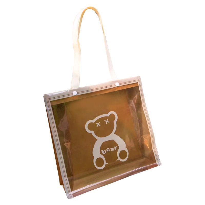 

Paper Bag Bear Coklat Kantong Dus Premium Sovenir Hadiah GIft Bag Elastis