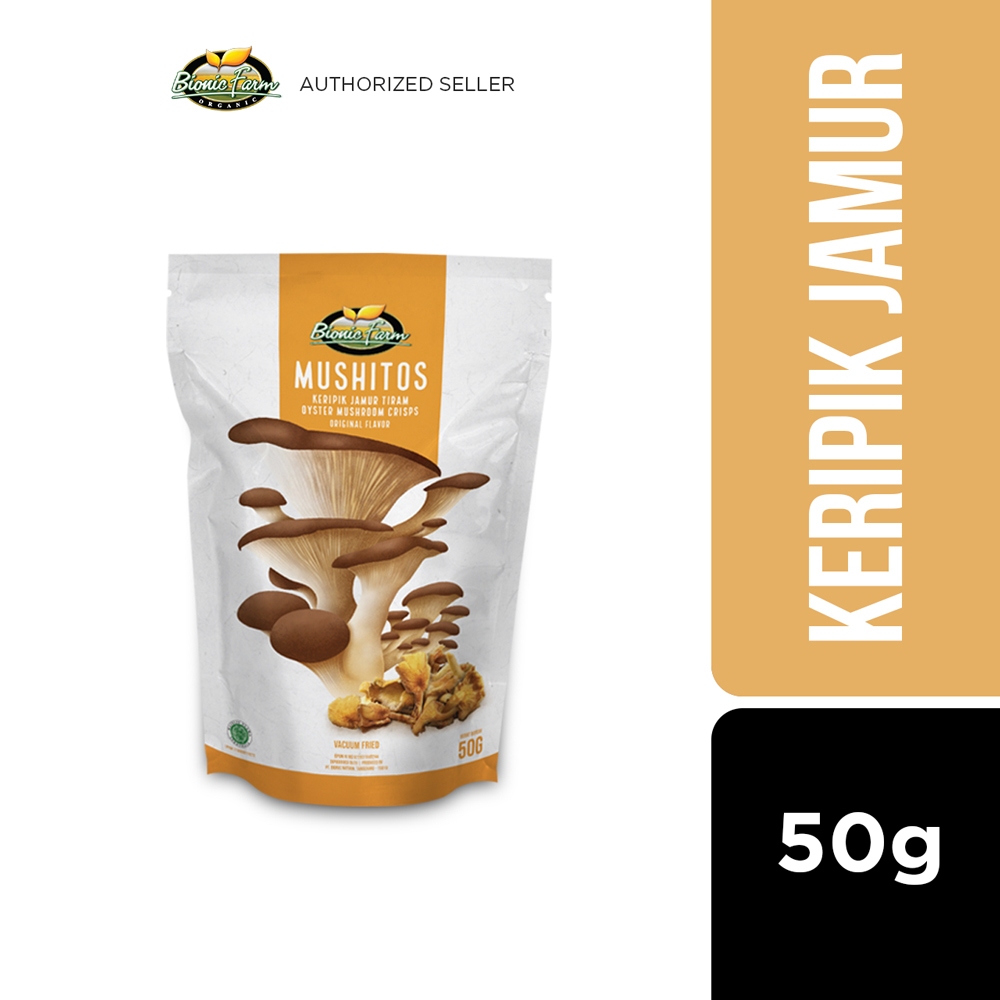 

Bionic Farm Keripik Jamur Tiram Original 50g