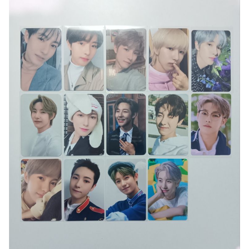 OFFICIAL PHOTOCARD NCT DREAM RENJUN WINK OYF PUFF STICKER YZY YIZHIYU
