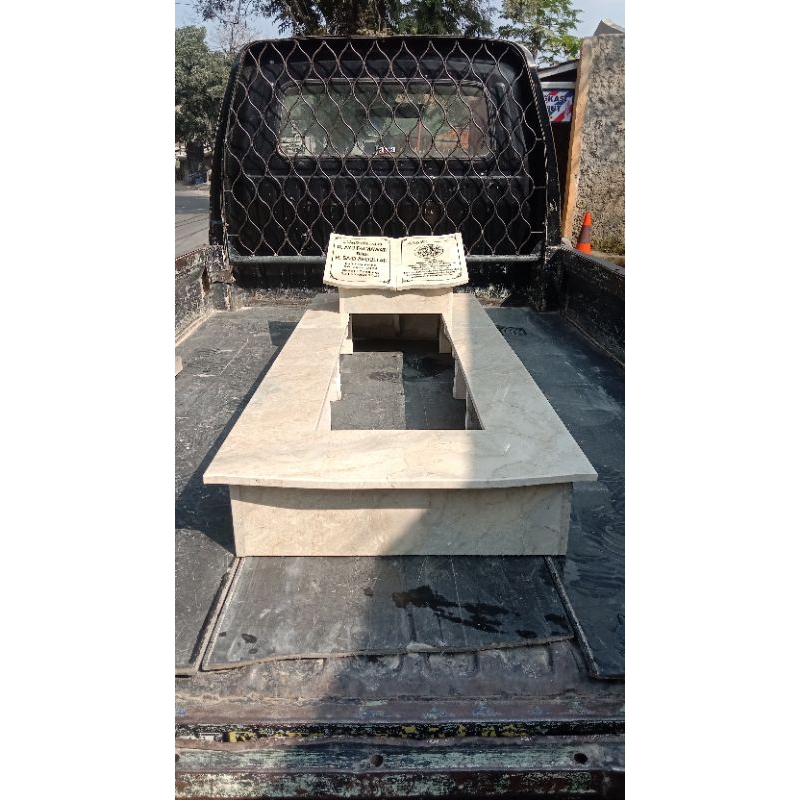 BATU NISAN MAKAM MARMER  [ BIG SALE ] 1 TRAP PALING MURAH