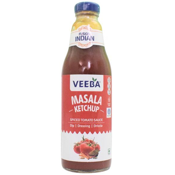 

MASALA KETCHUP VEEBA 500G / Fusion IndIan / Saos Kecap Rendah Gula