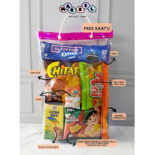 

SNACK ULANG TAHUN ANAK MURAH/BINGKISAN ULANG TAHUN ANAK/PAKET ULTAH PREMIUM SNACK ANAK FREE KARTU/SOUVENIR SNACK ANAK MURAH