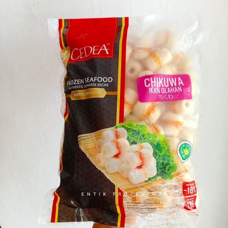 

Chikuwa Mini Cedea 1kg, expired 23 Oktober-2025