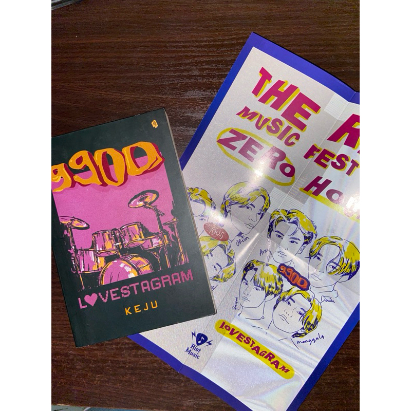 Preloved Novel 9900 Lovestagram (karya KEJU)