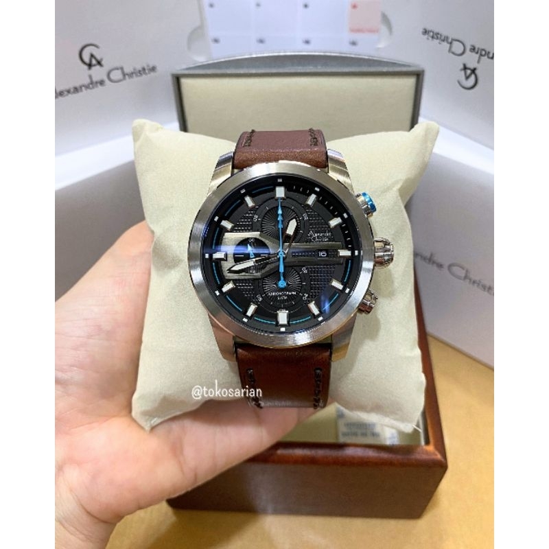 Alexandre Christie AC 6562 MC Original Bergaransi Jam Tangan Untuk Pria