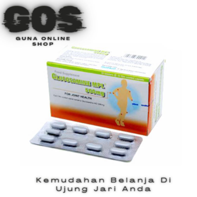 Glucosamine MPL 500 MG / Vitamin Untuk Tulang Dan Sendi