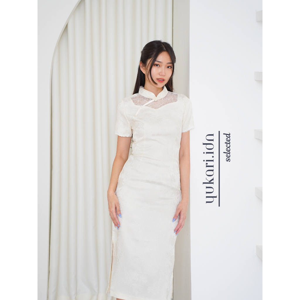 CHEONGSUN DRESS | Premium Korean Midi Dress Gaun Casual Sederhana