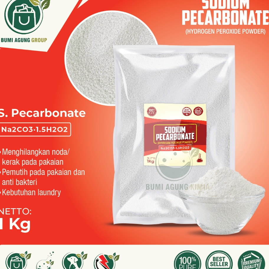 GROSIR DETERGEN OXY  PERCARBNATE OXY CLEANH22 POWDER  1 KG