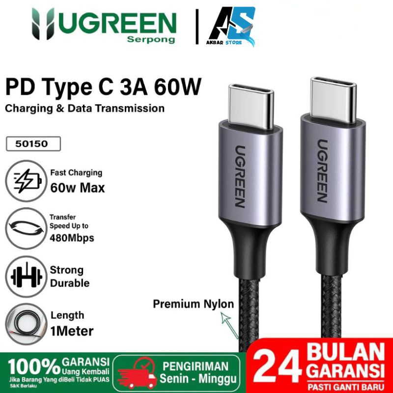 Kabel data ugreen C to C original