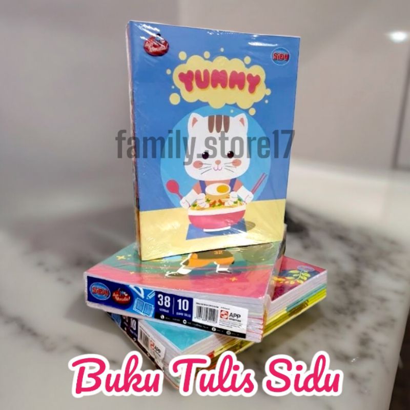 

BUKU TULIS SIDU / SINAR DUNIA ISI 38/58/78 LEMBAR / PAK
