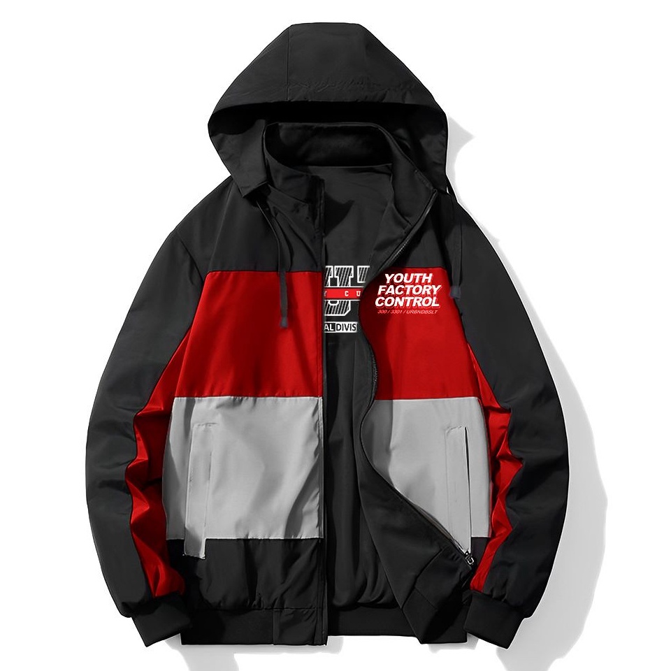 X Urband Absolute Jaket Outdoor Tahan Angin Jacket PriaWanita Bolak Balik ART S2M2