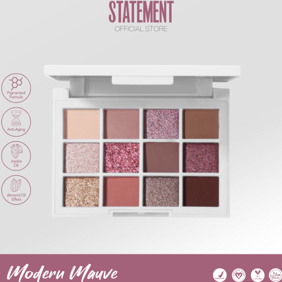 Statement Beauty Modern Mauve Eyeshadow Palette