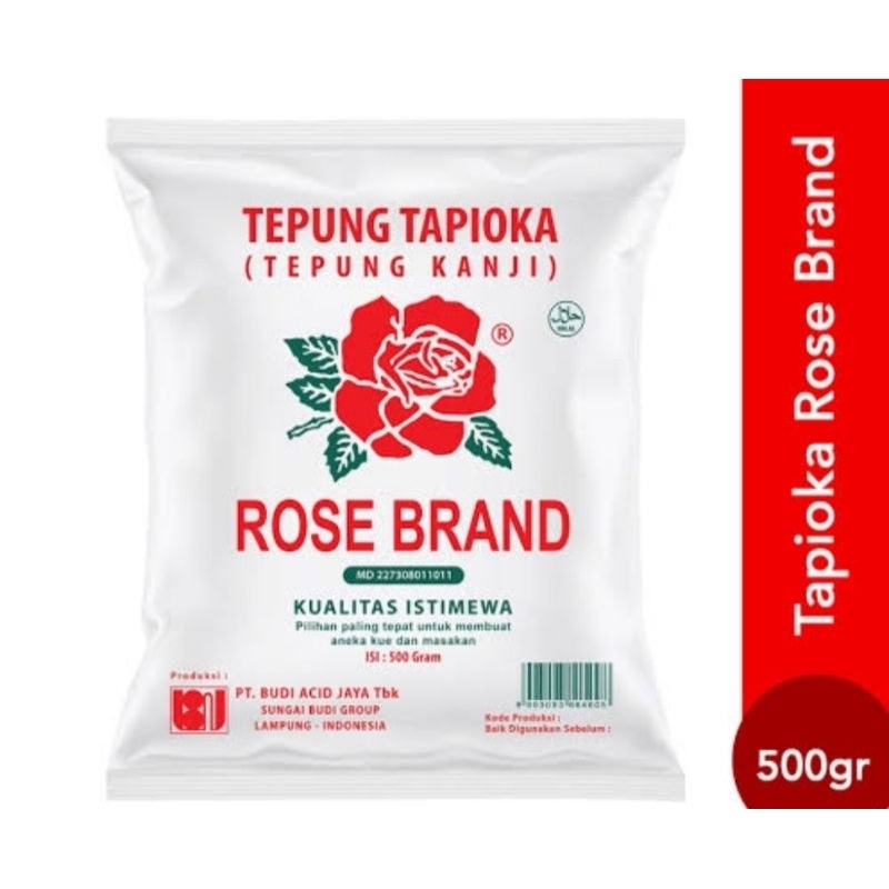 

Tepung Tapioka / Tepung Kanji / Tepung rosebrand 2 x 500 gr