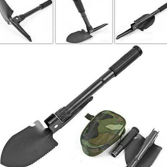 Skop Sekop Outdoor Survival Tactical  Pacul Lipat Poble