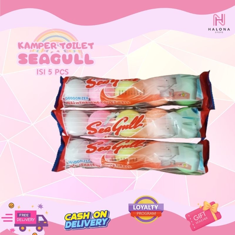 Kamper Toilet / Kamper Kamar Mandi / Kamper Toilet Bola Seagull