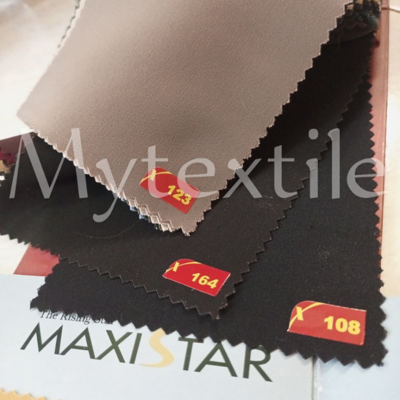 kain maxistar maxistyle warna seragam polri
