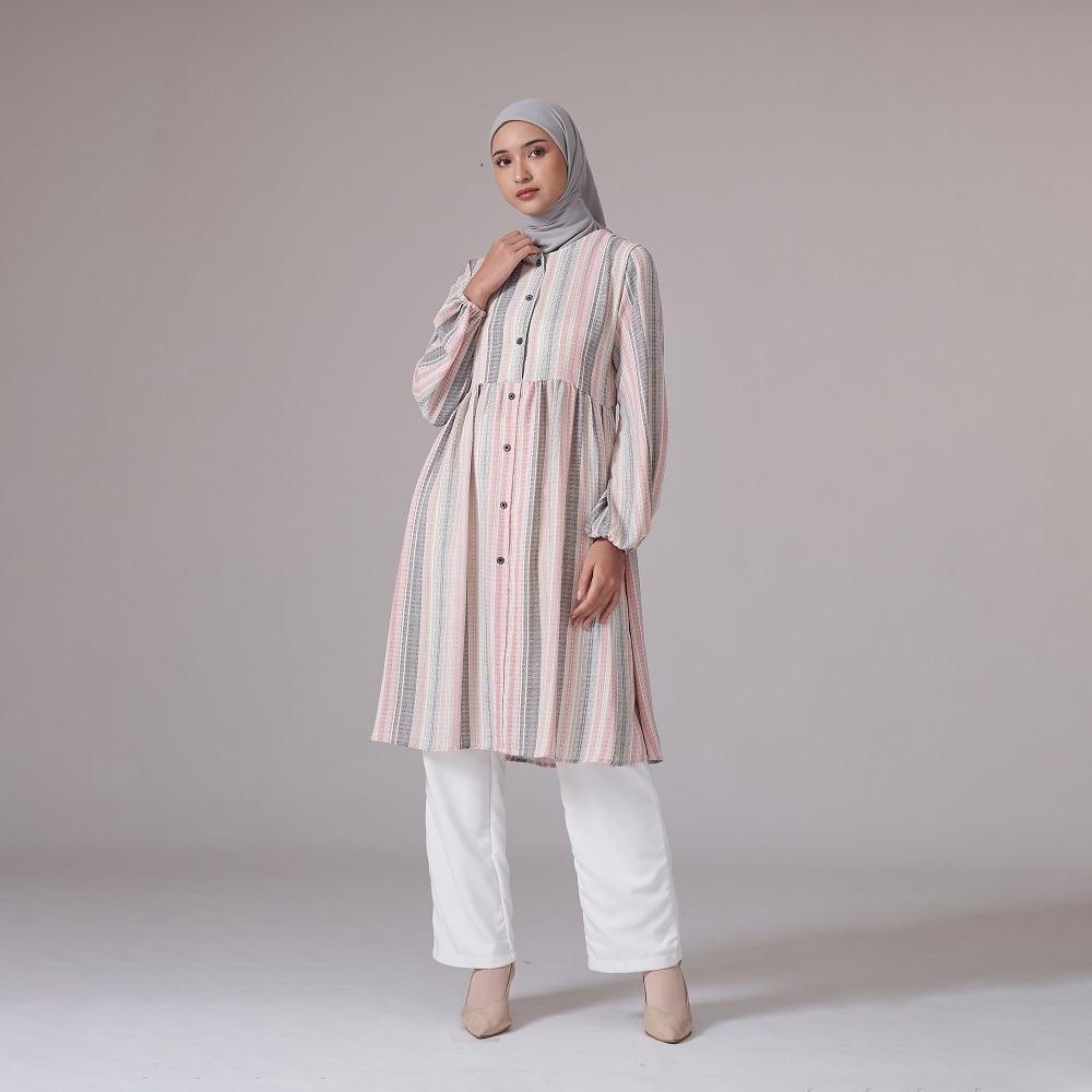 Le Khari Tunik Stella Bahan Castilo Tunik Busui Size S - XL Tunik