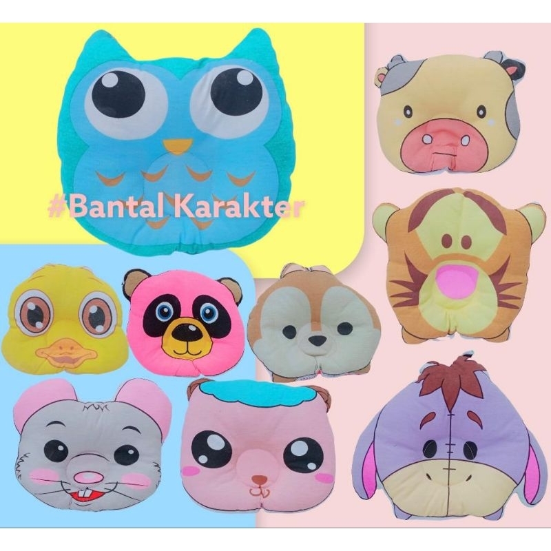 bantal bayi karakter
