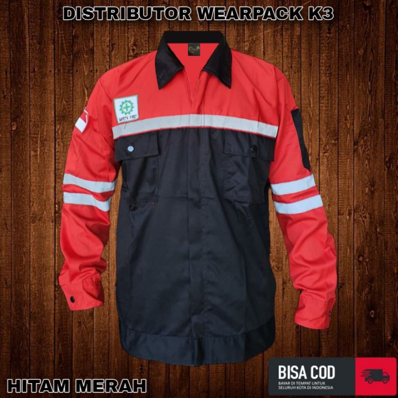 Baju Wearpack Safety Atasan / Wearpack  Safety Atasan / Kemeja Wearpack Safety Atasan K3