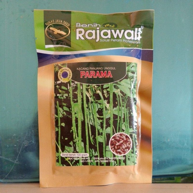 Benih Kacang Panjang Parama 100 Gram - Cap Rajawali